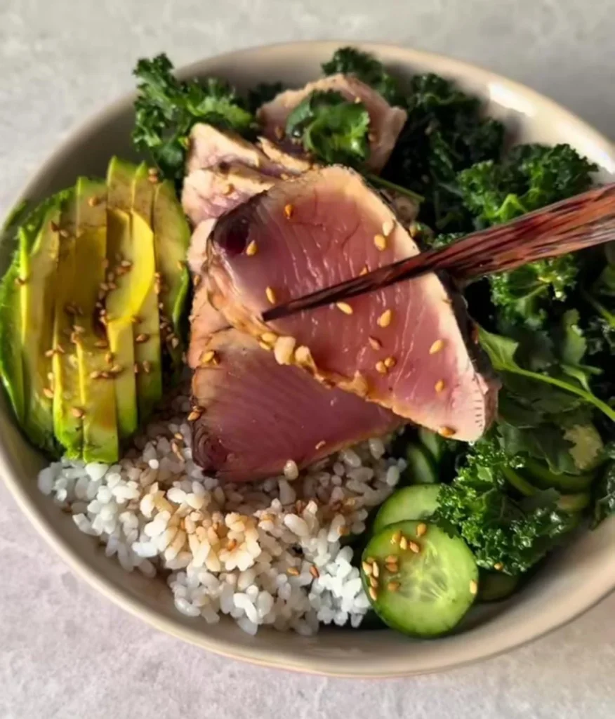 Tuna Avocado Bowl