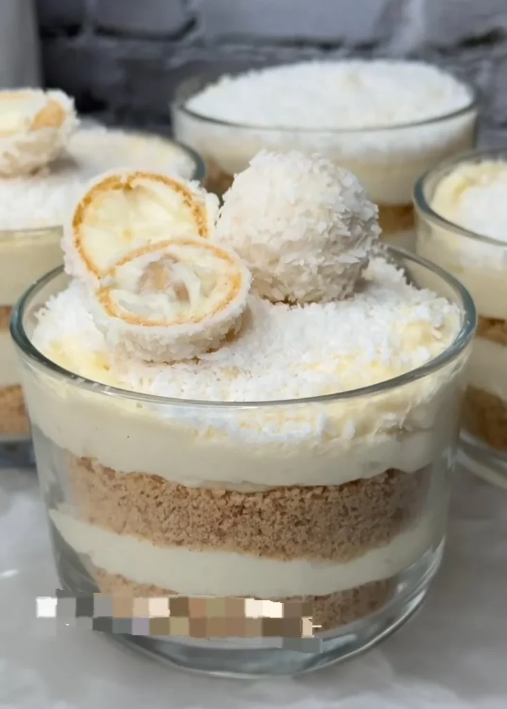 Coconut Banana Cream Cups