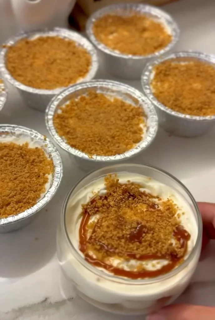 Coffee Banana Pudding Cups