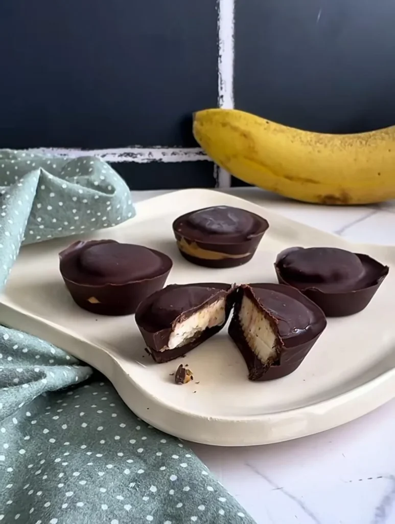 Almond Banana Crunch Cups