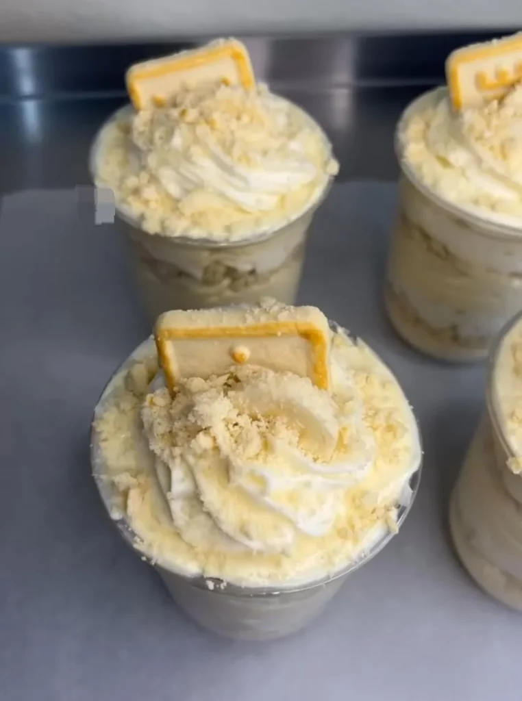 Banana Cheesecake Cups