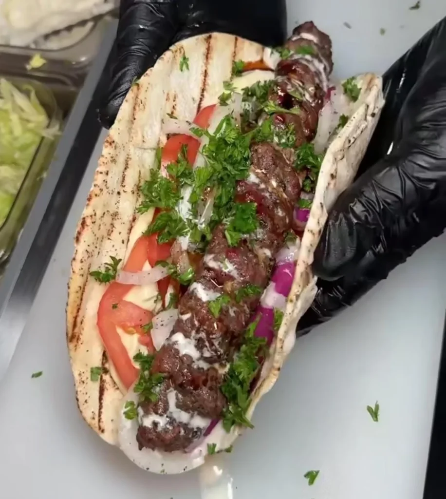 Beef Pita Wrap