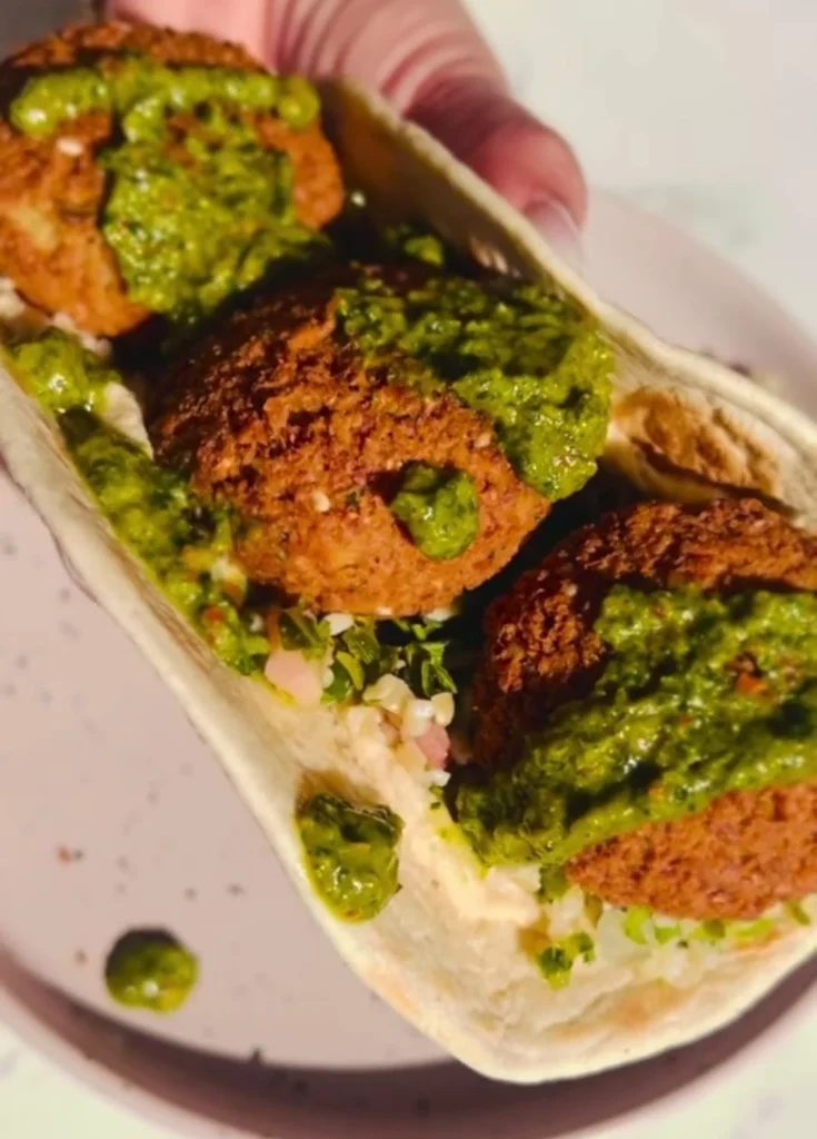 Spicy Falafel Wrap