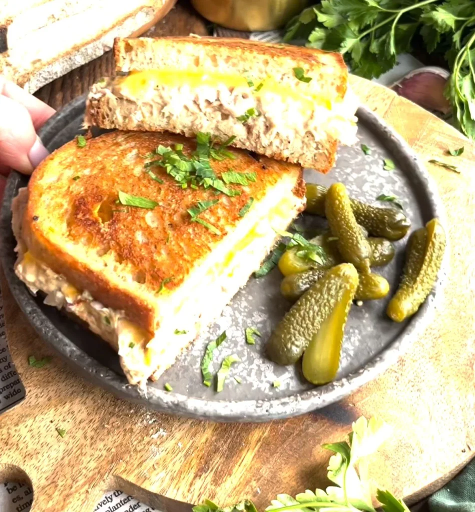Tuna Melt Grilled Cheese