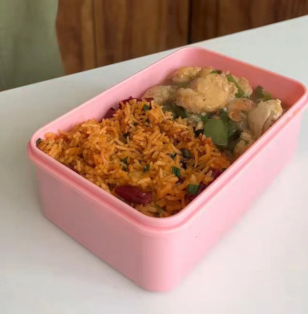 Rice and Chicken Bowl Lunchbox