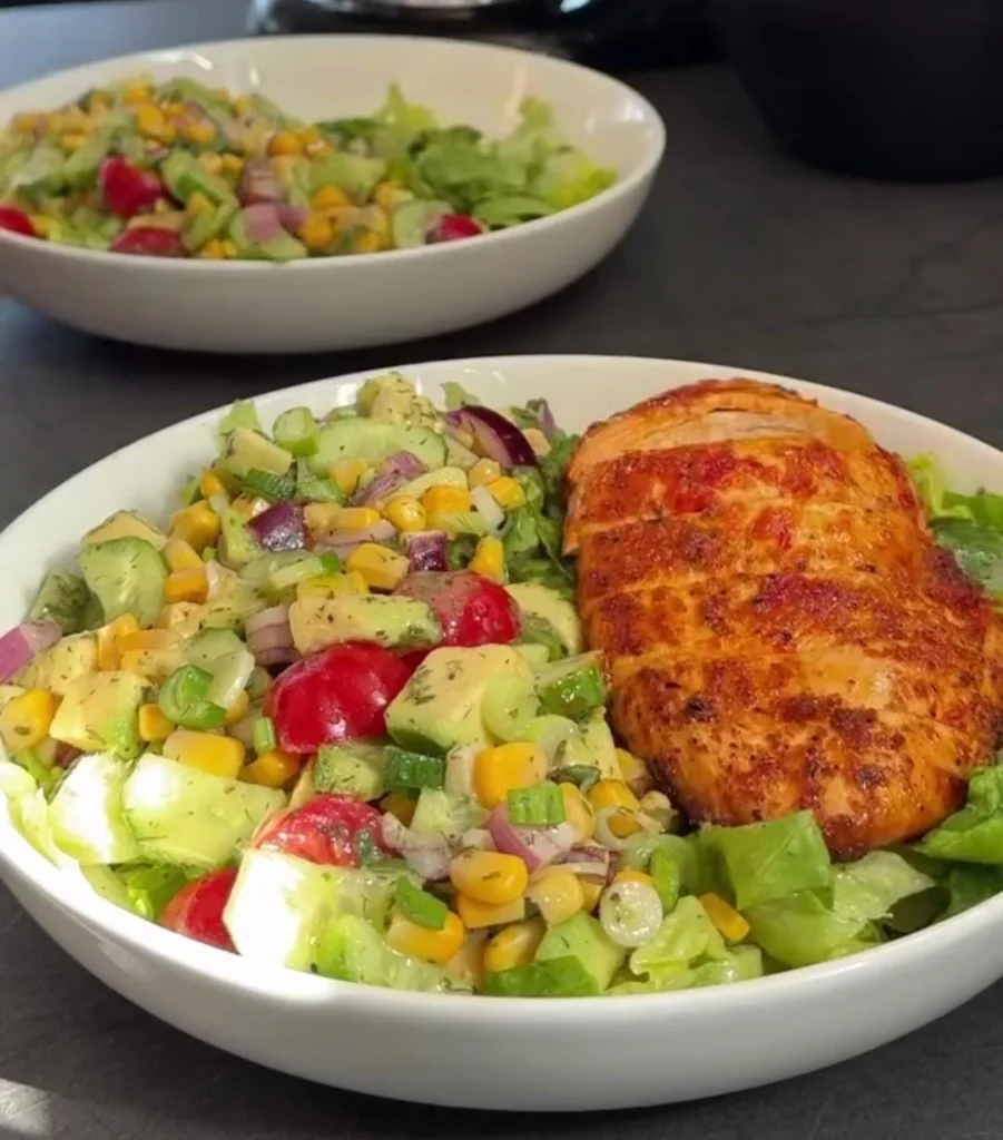 Chicken Avocado Protein Salad - Protein Salad Recipes