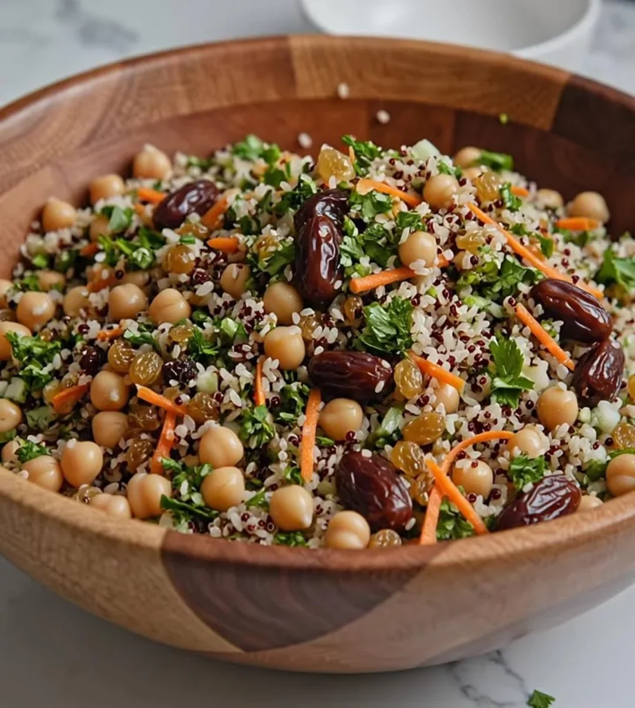 Quinoa Chickpea Protein Salad