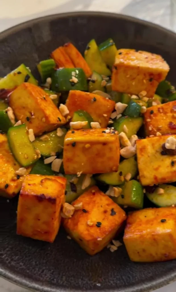 Salmon Avocado Protein Salad