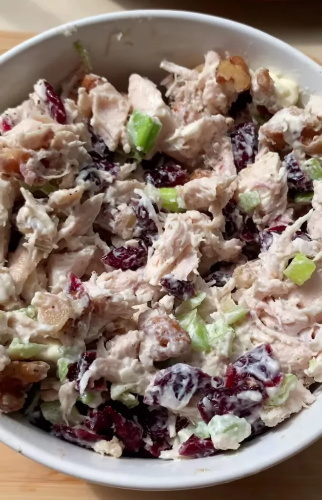 Turkey Cranberry Protein Salad
