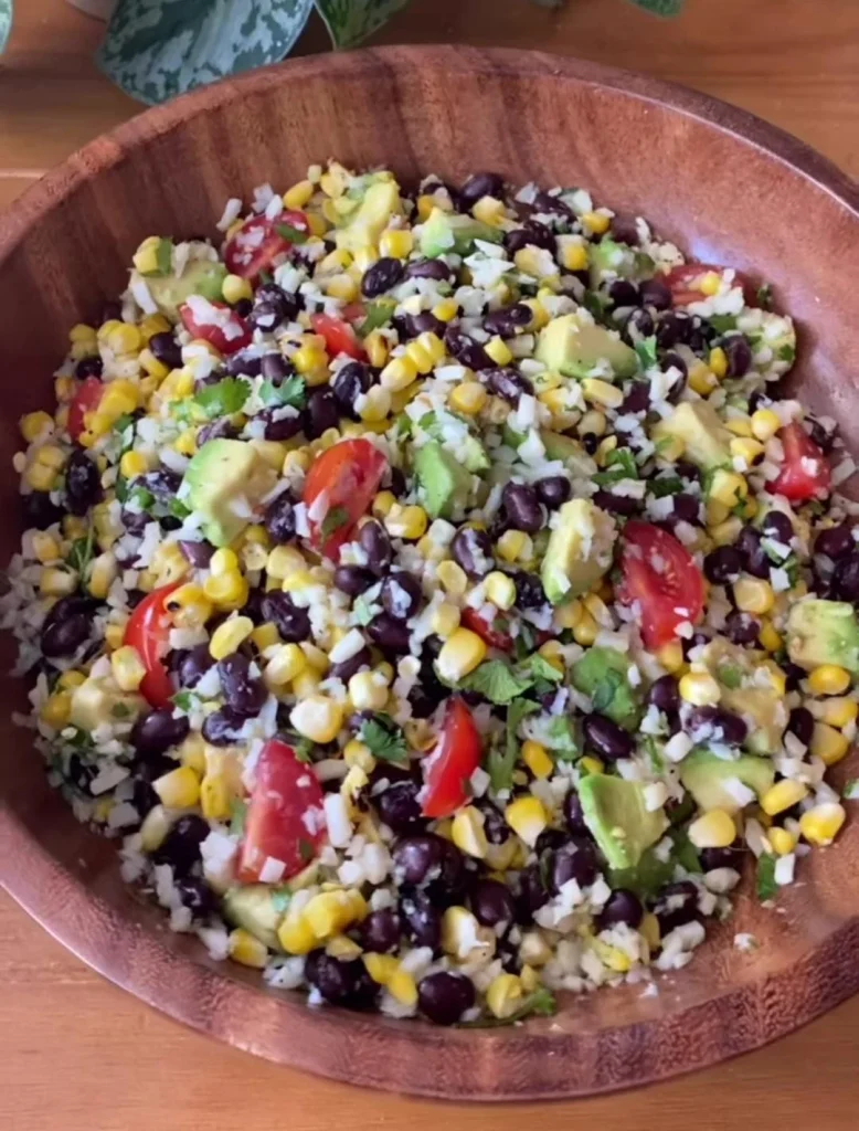 Black Bean Corn Protein Salad