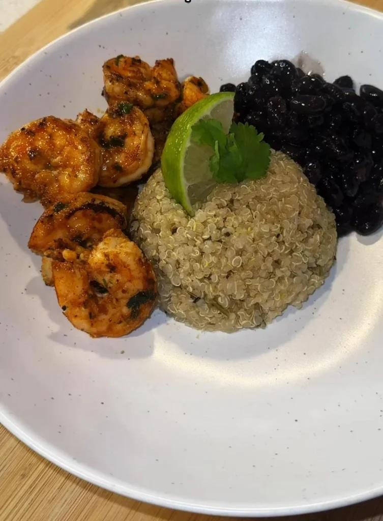 Shrimp Quinoa Bowls