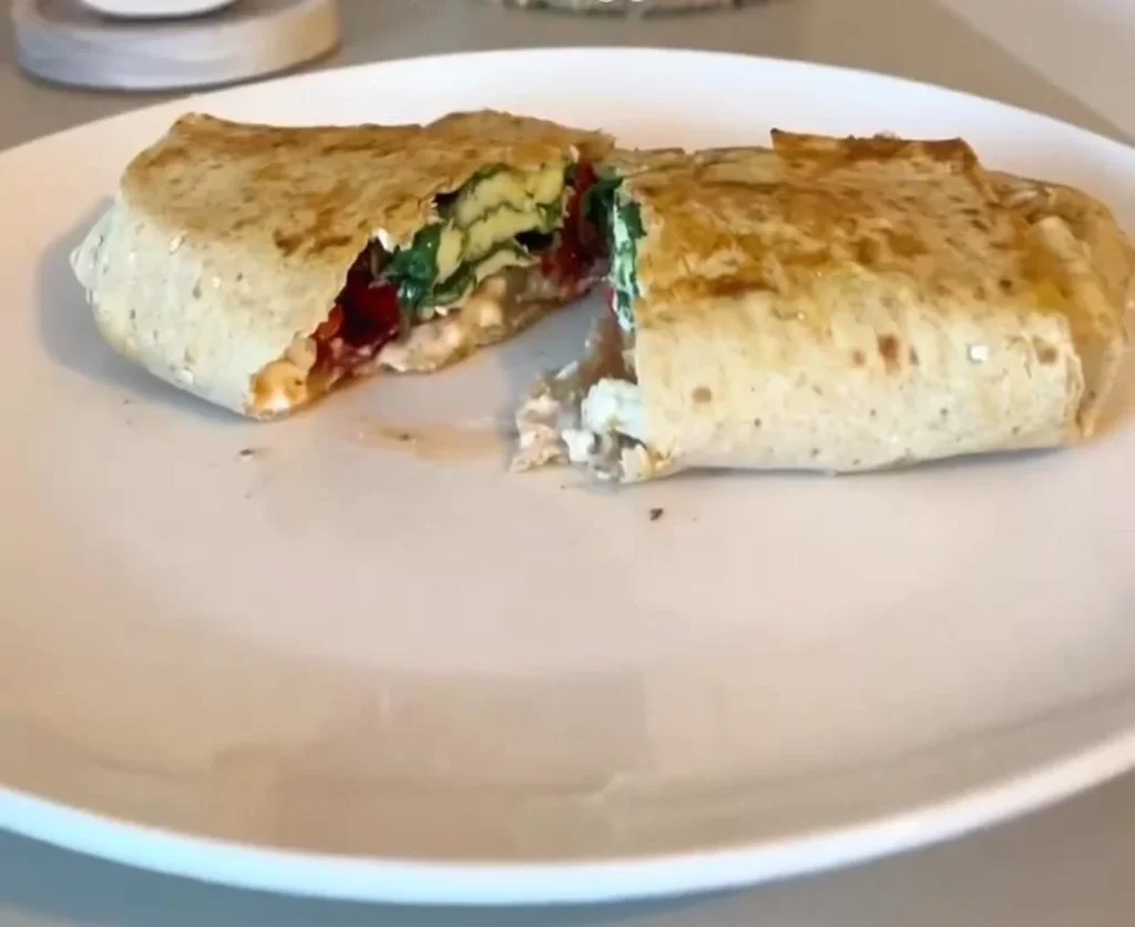 Egg White Veggie Wraps