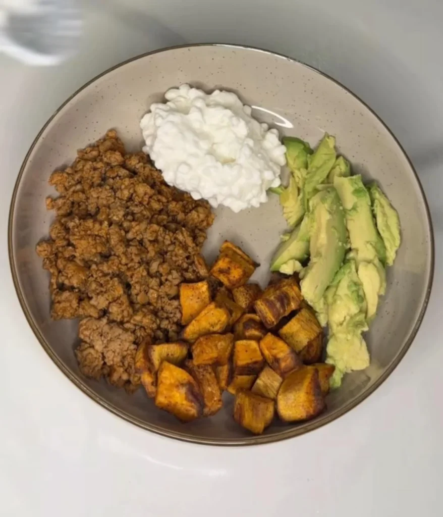 Ground Turkey Sweet Potato Bowls