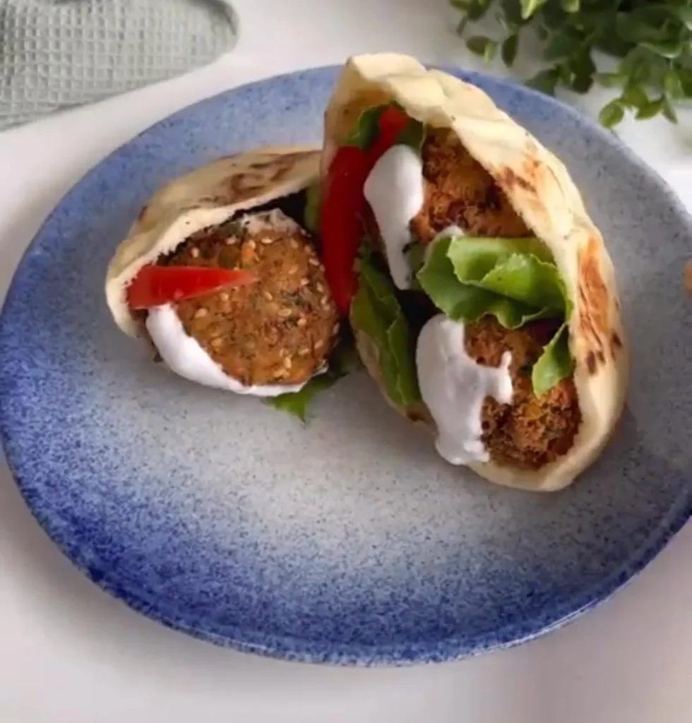 Falafel Pita Sandwich