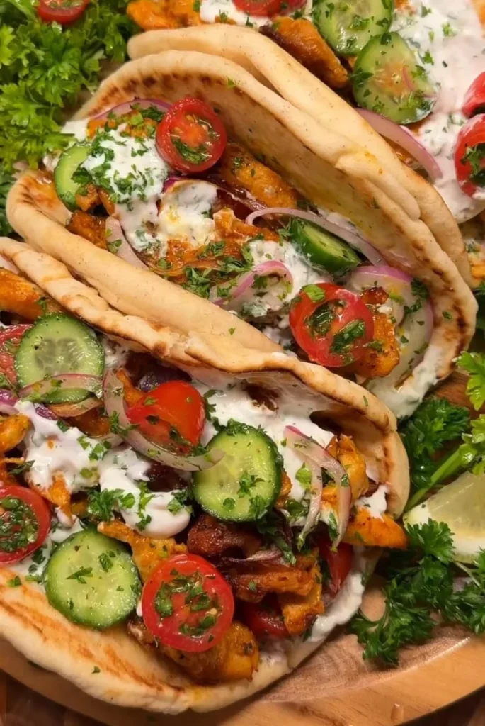 Chicken Veggie Pita