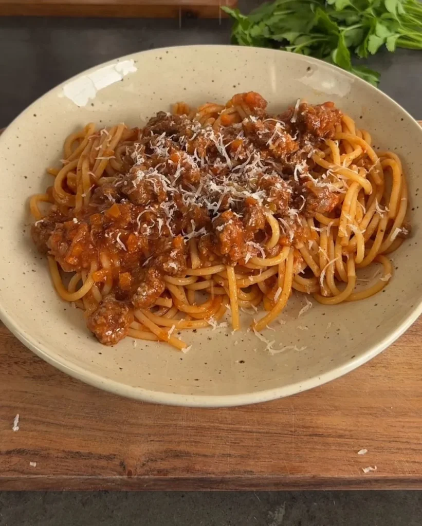 Classic Spaghetti Bolognese