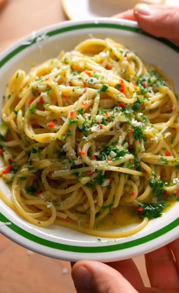 Lemon Garlic Pasta