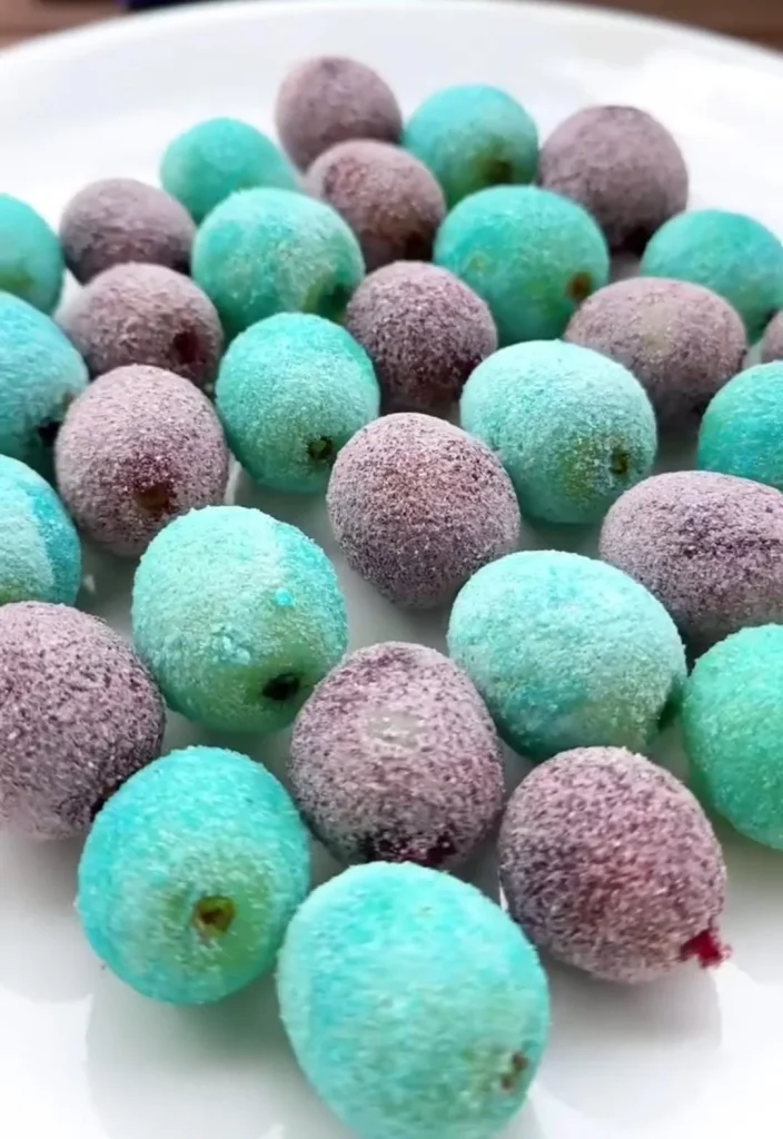 Grape Protein Jello Bites