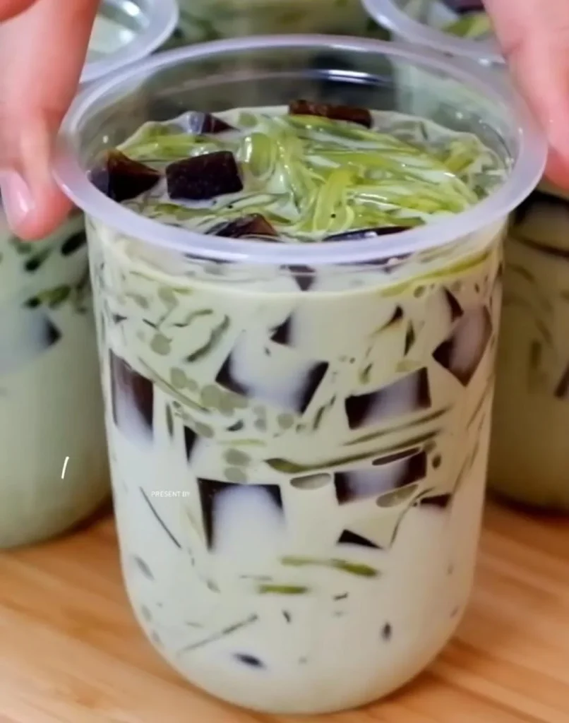 Green Tea Protein Jello