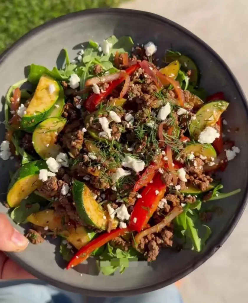 Beef and Veggie Skillet