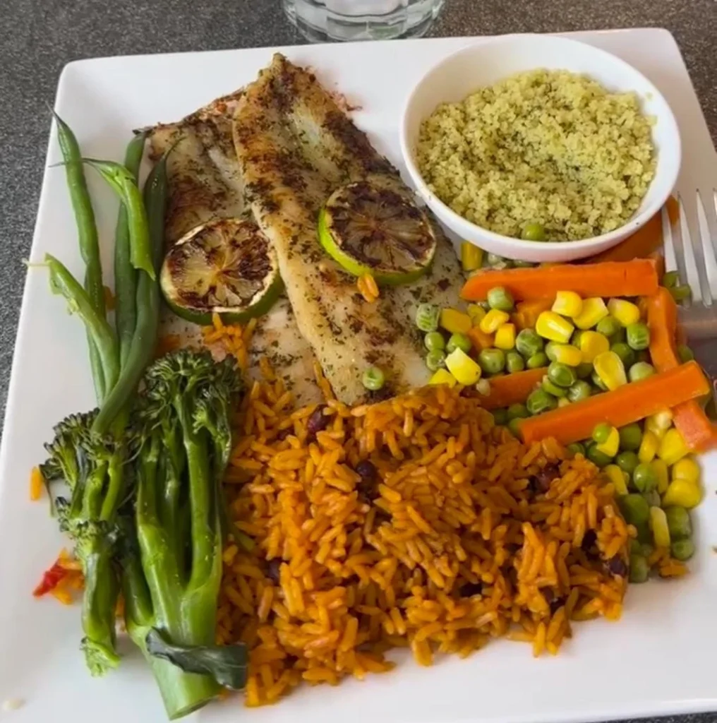 Lemon Herb Grilled Fish
