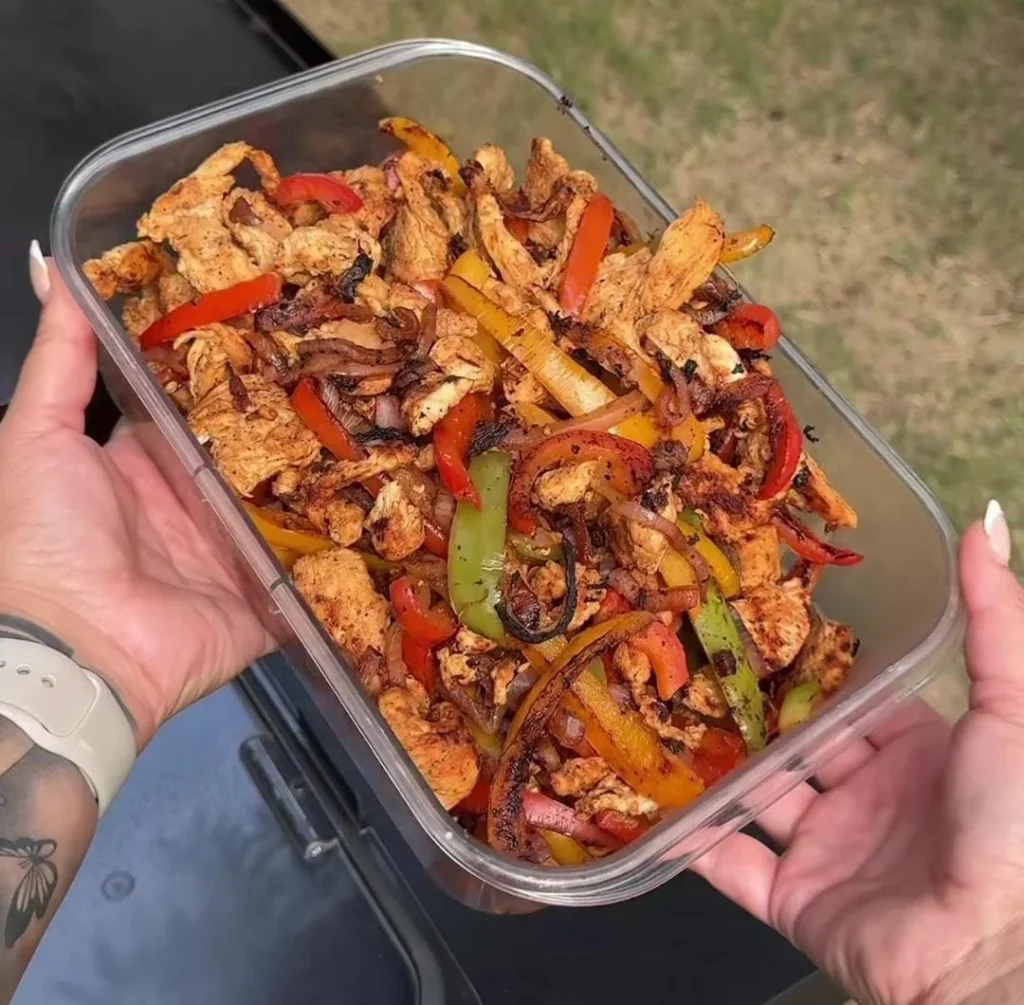 Blackstone Chicken Fajitas