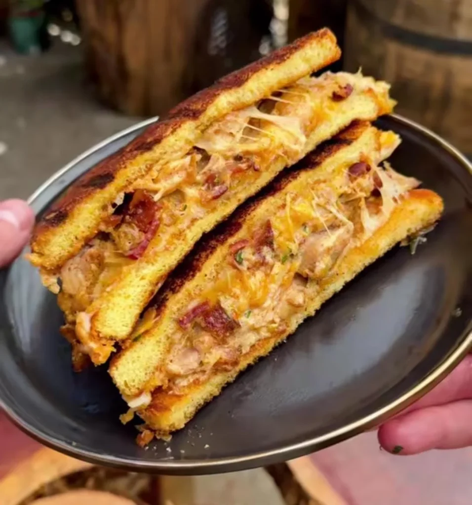 Chicken Bacon Griddle Melt