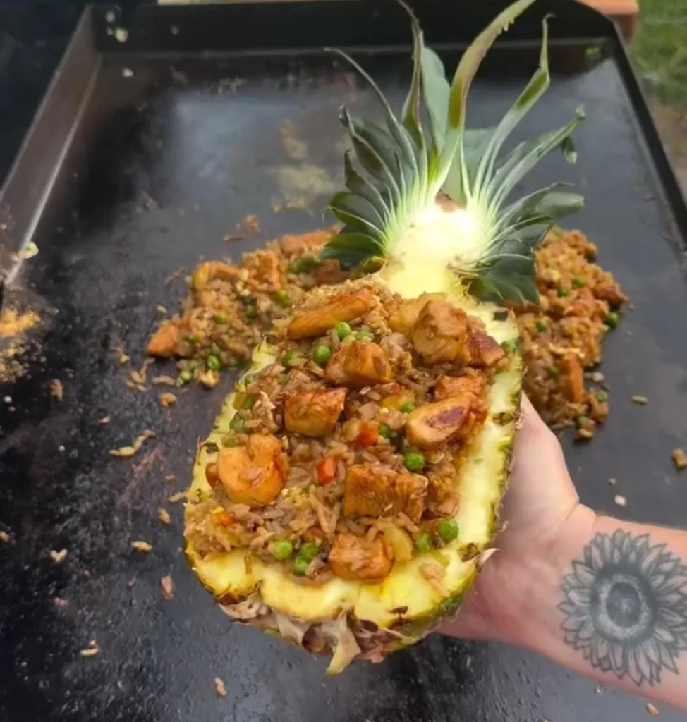 Pineapple Chicken Griddle