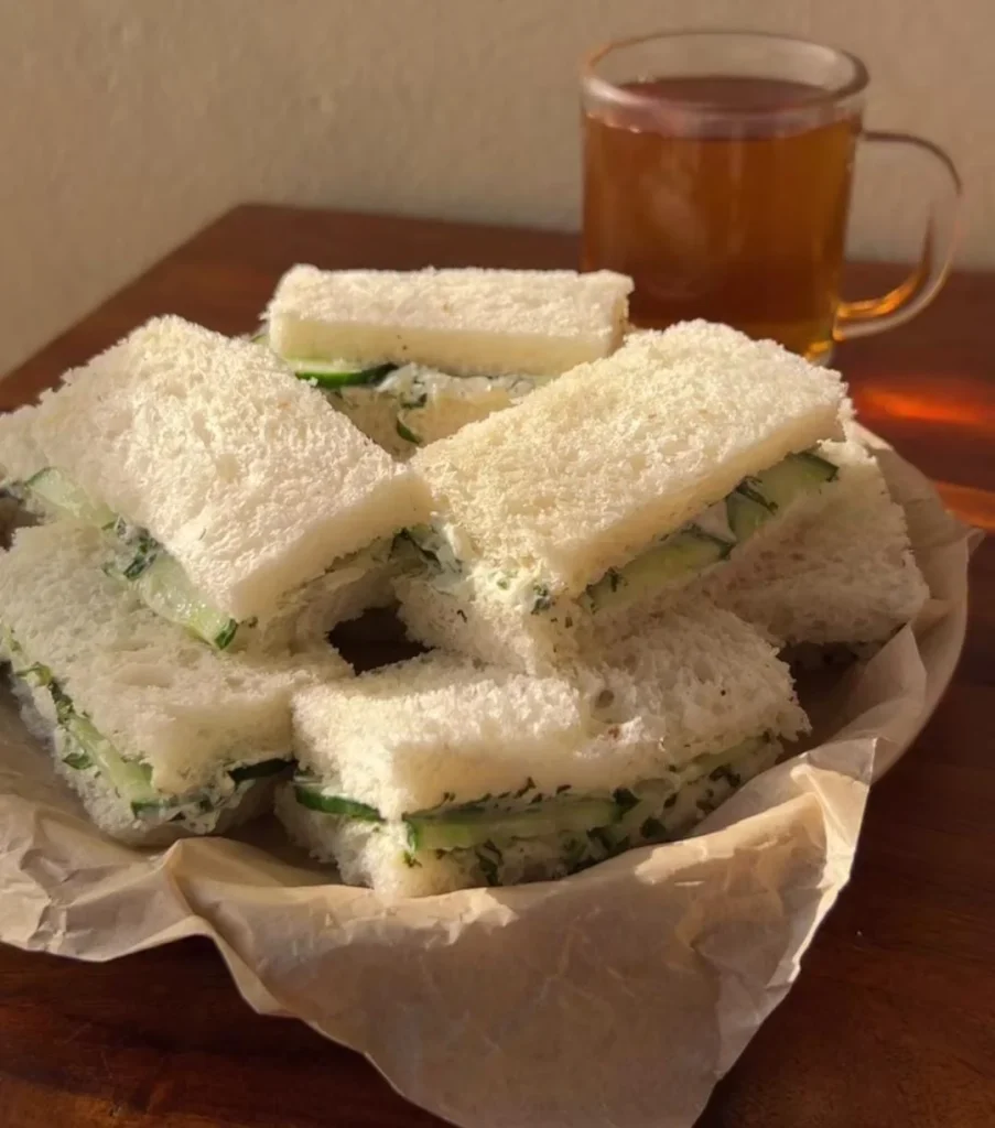 Cucumber Cream Sandwich