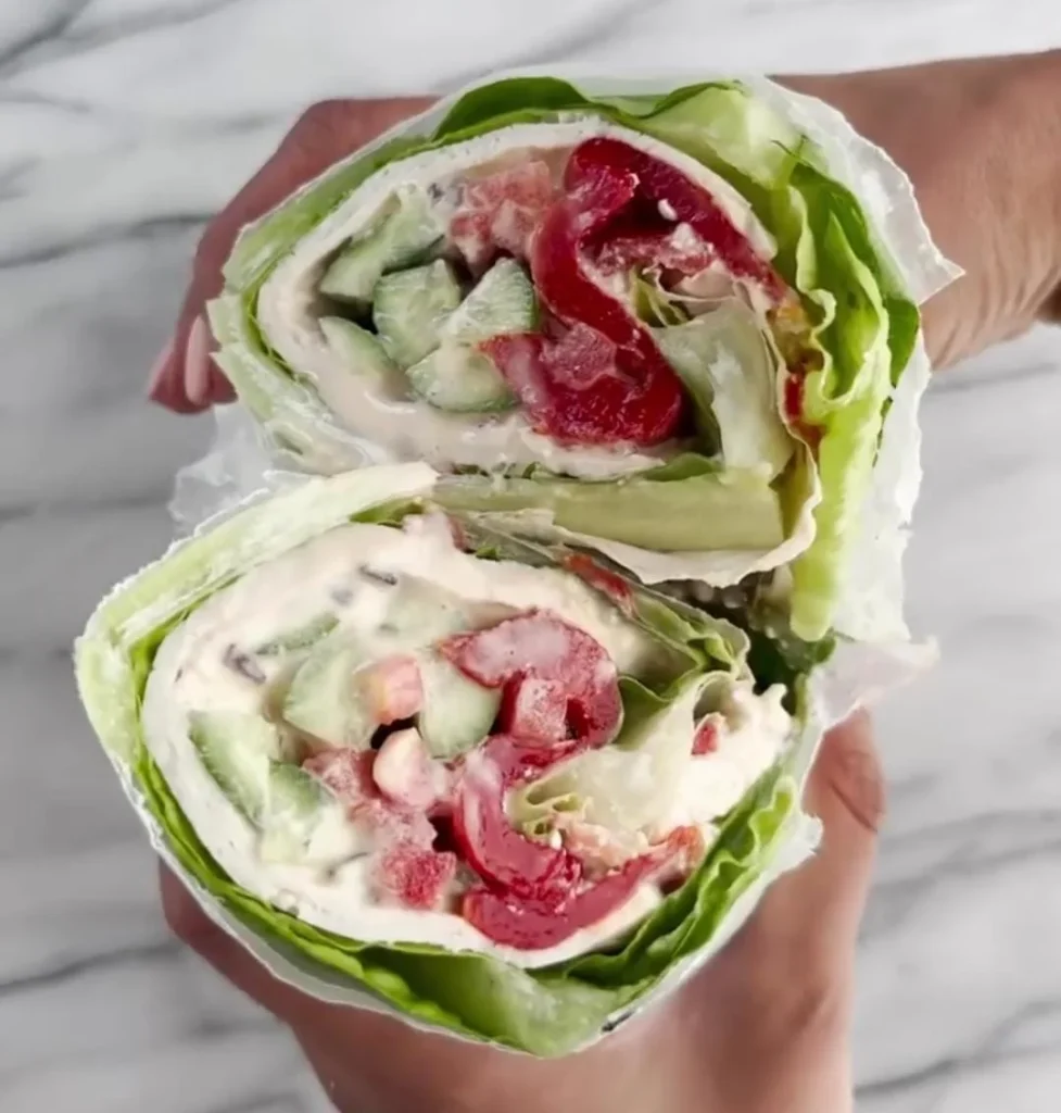 Mediterranean Wrap Sandwich