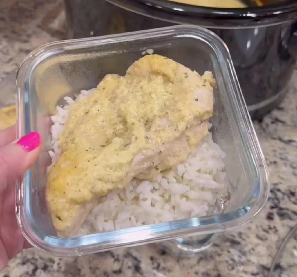 Creamy Ranch Crockpot Chicken Thighs