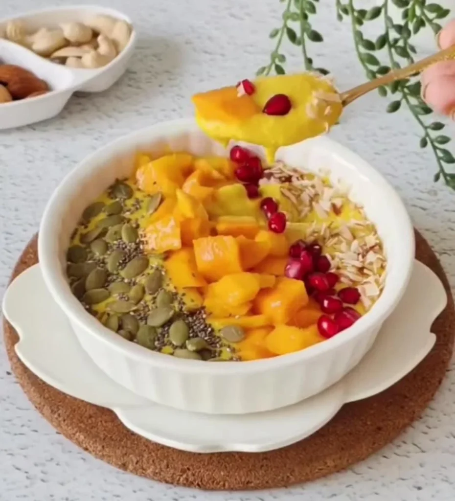 Mango Oat Smoothie