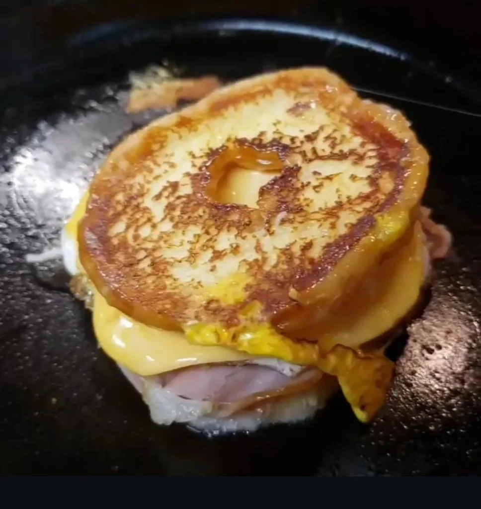 Breakfast Bacon & Eggs Griddle
