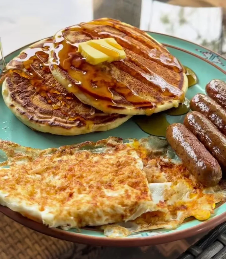 Blackstone Pancake Breakfast Stack