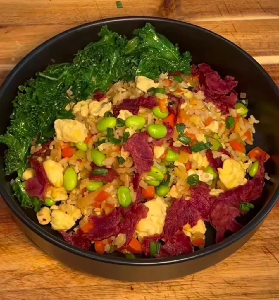 Breakfast Fried Rice Griddle