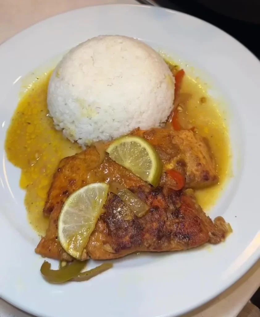Lemon Coconut Curry Rice