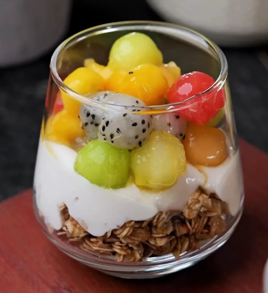 Tropical Fruit Parfait