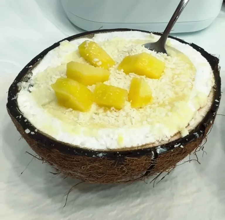 Pineapple Coconut Ice Cream