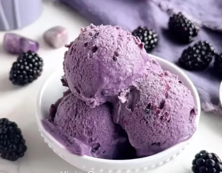 Blackberry Ice Cream
