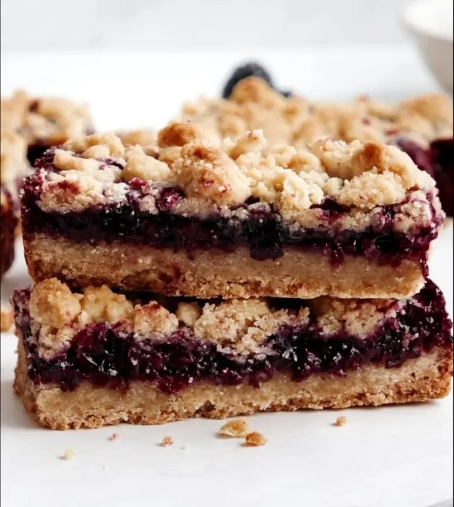 Blackberry Pie Bars