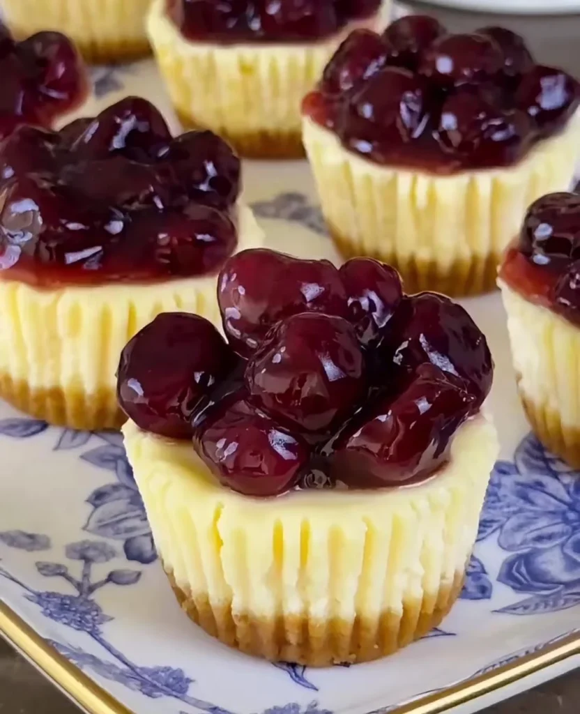 Blackberry Cheesecake Cups