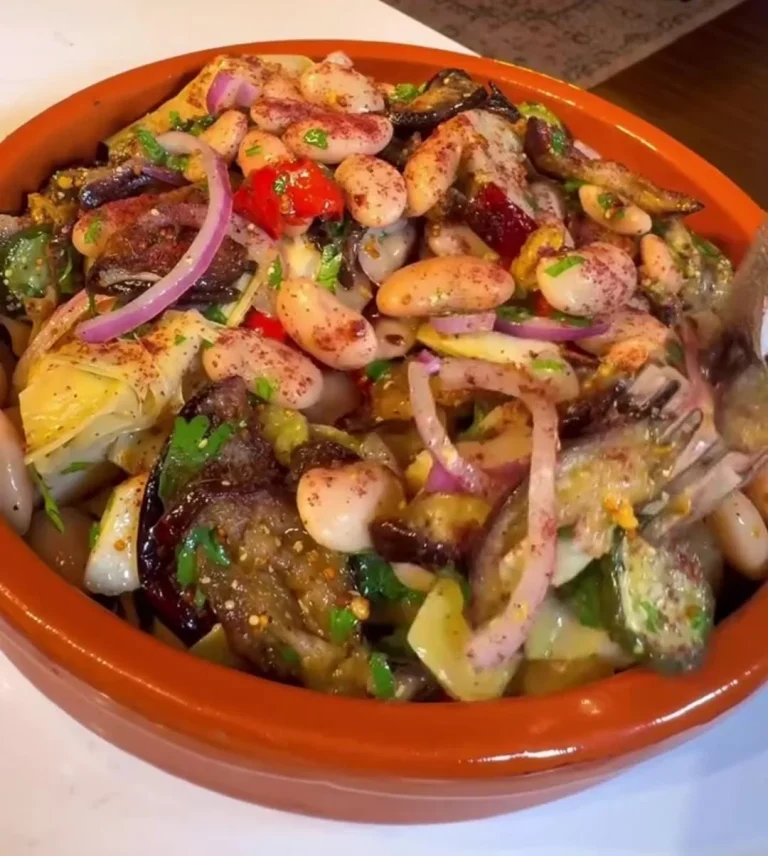 Mediterranean Bean Salad