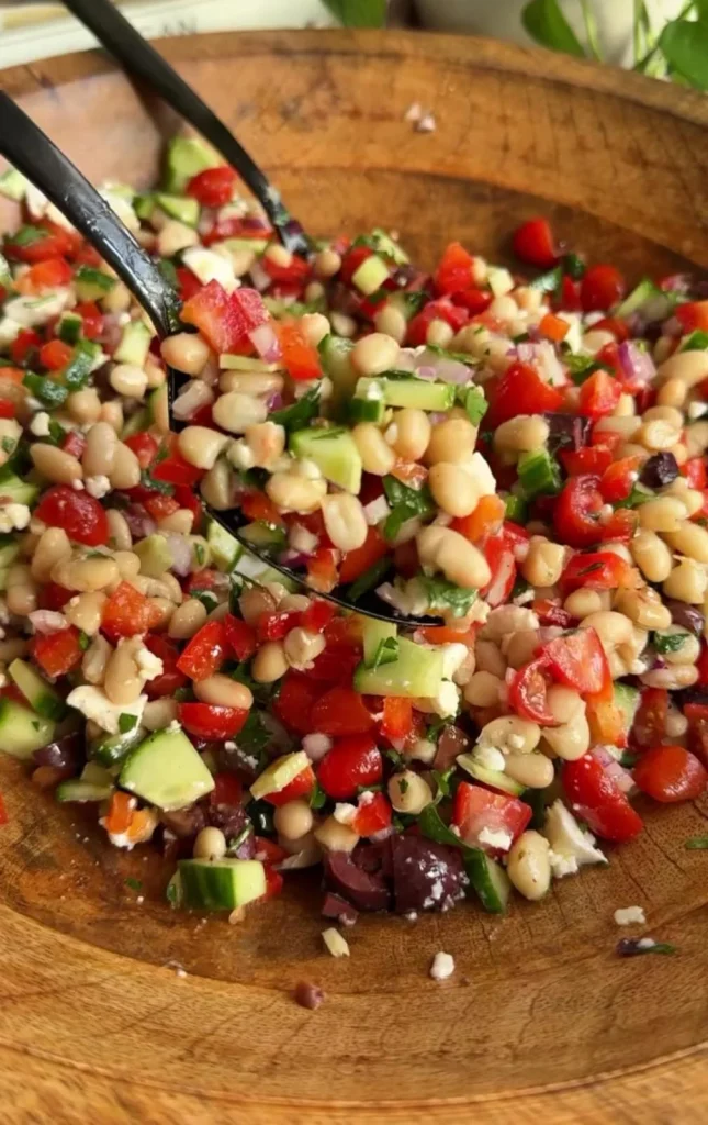 White Bean Lemon Salad