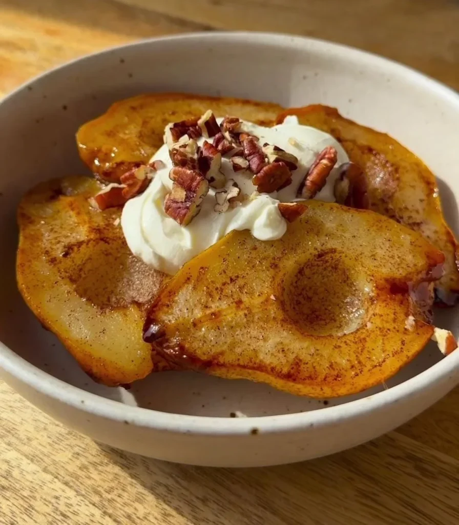 Baked Pear Cinnamon Dessert