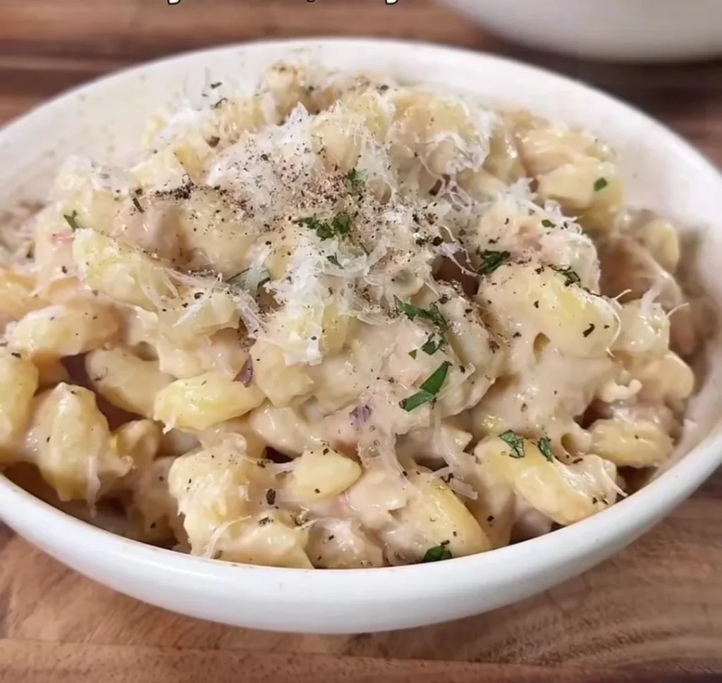 Herbed White Bean Pasta