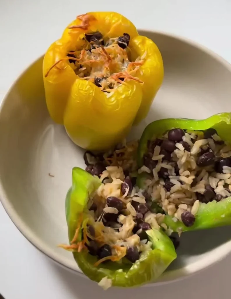 Brown Rice Stuffed Peppers