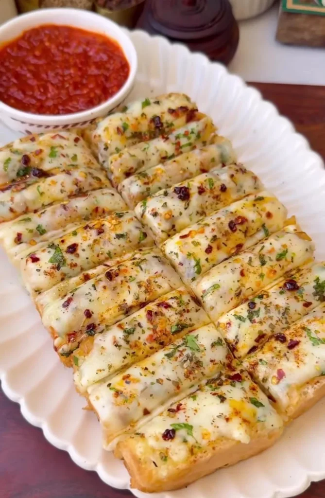 Cheesy Garlic Breadsticks