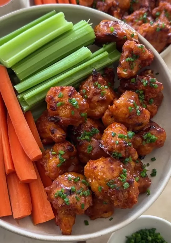 Buffalo Cauliflower Bites