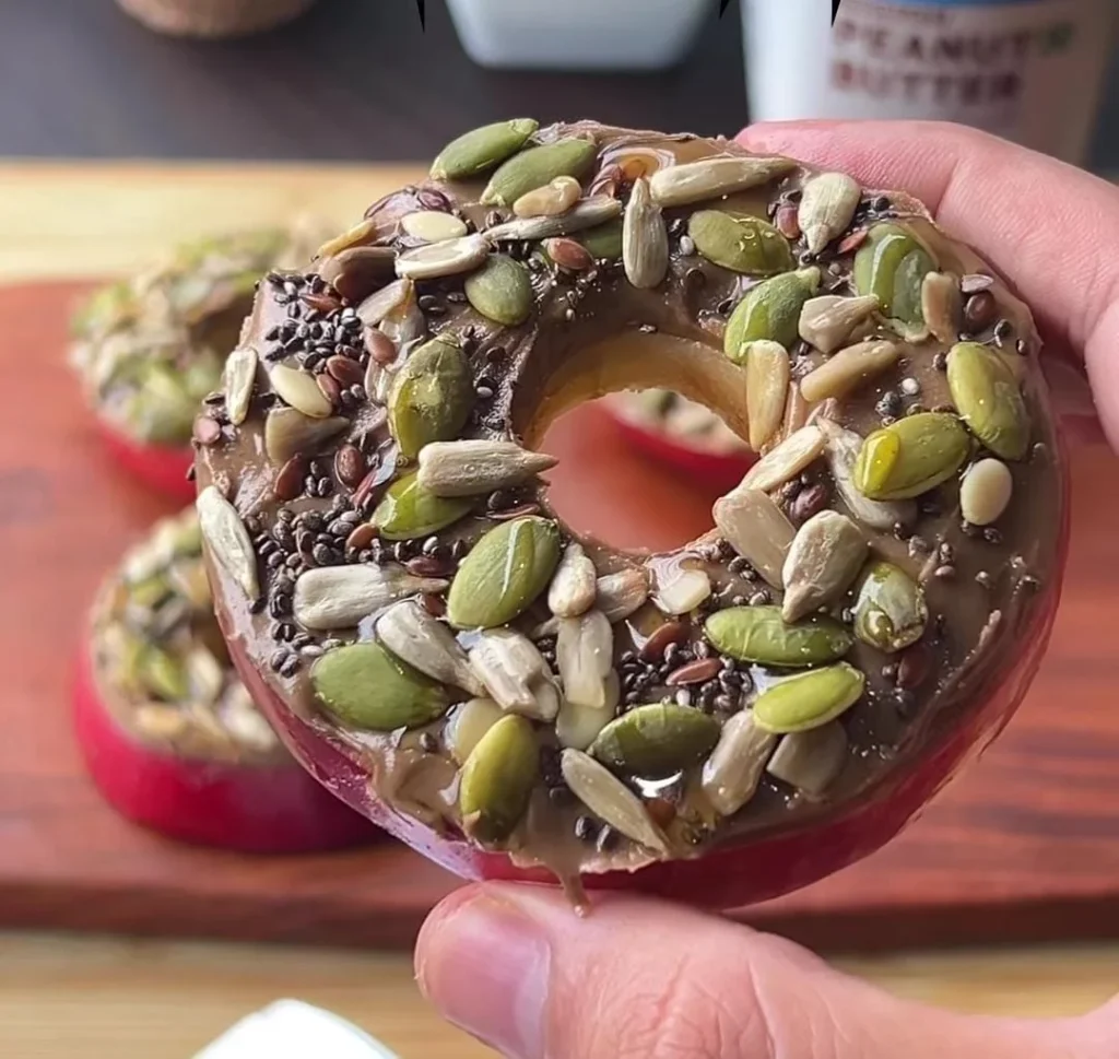 Apple Peanut Butter Slices