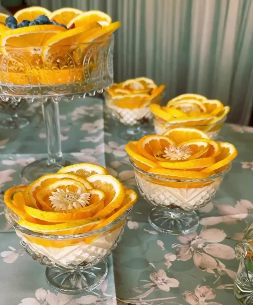 Orange Citrus Cups